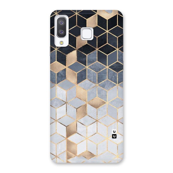 Blues And Golds Back Case for Galaxy A8 Star