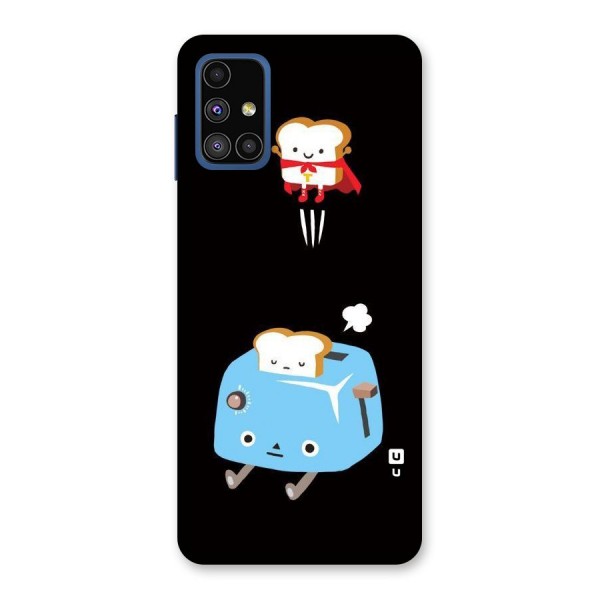 Bread Toast Back Case for Galaxy M51