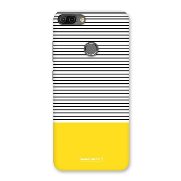 Bright Yellow Stripes Back Case for Infinix Hot 6 Pro