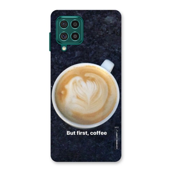 Cappuccino Coffee Back Case for Galaxy F62