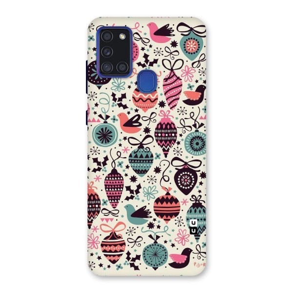 Celebration Pattern Back Case for Galaxy A21s