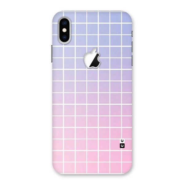 Check Shades Back Case for iPhone XS Max Apple Cut