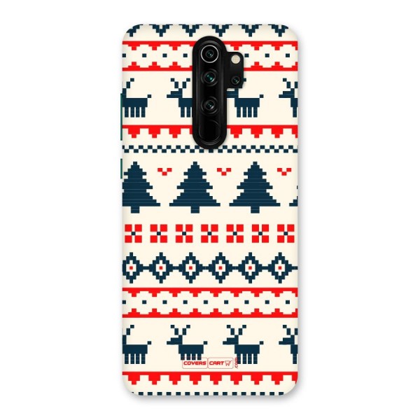 Christmas Design Pattern Back Case for Redmi Note 8 Pro