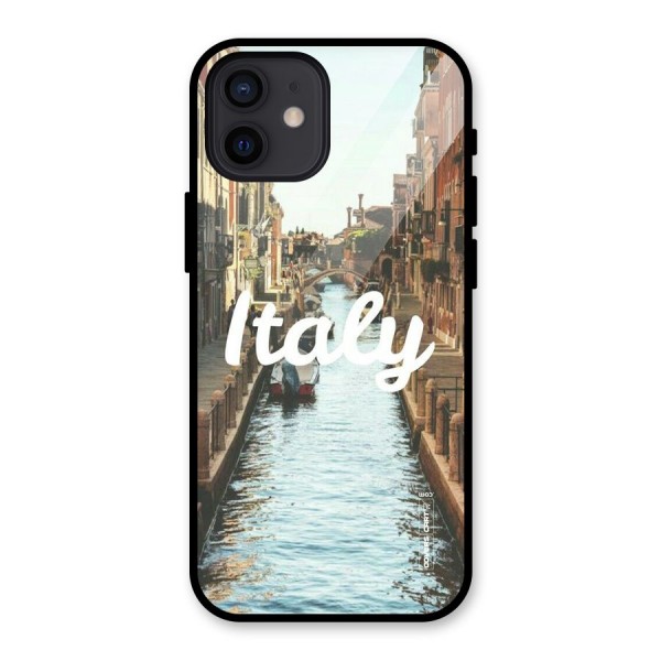 City Travel Glass Back Case for iPhone 12