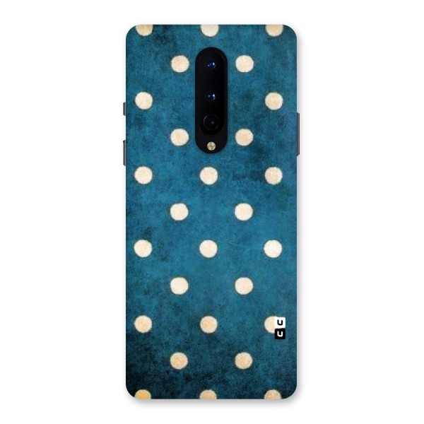 Classic Blue Polka Back Case for OnePlus 8