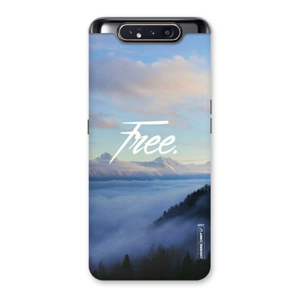 Cloudy Free Back Case for Galaxy A80