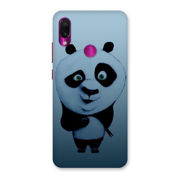 Confused Cute Panda Back Case for Redmi Note 7 Pro