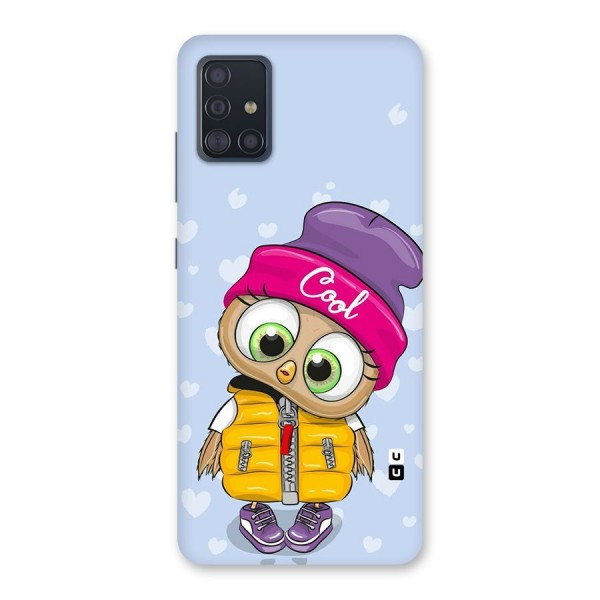 Cool Owl Back Case for Galaxy A51
