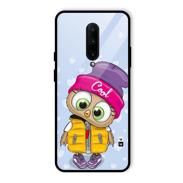 Cool Owl Glass Back Case for OnePlus 7 Pro