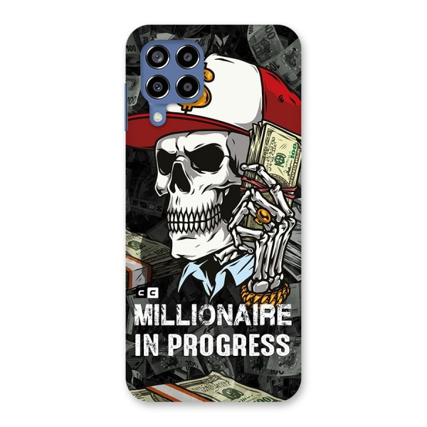 Cool Skull Millionaire In Progress Back Case for Galaxy M53 5G