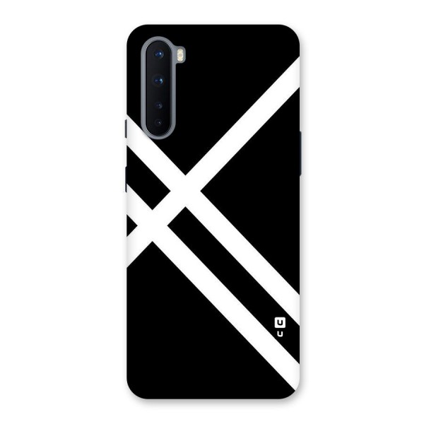 CrissCross Lines Back Case for OnePlus Nord