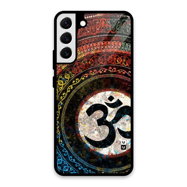 Culture Om Design Glass Back Case for Galaxy S22 Plus 5G