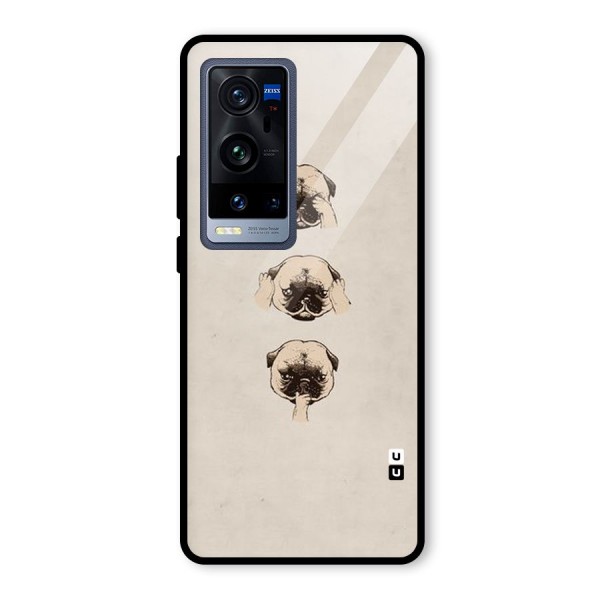 Doggo Moods Glass Back Case for Vivo X60 Pro Plus