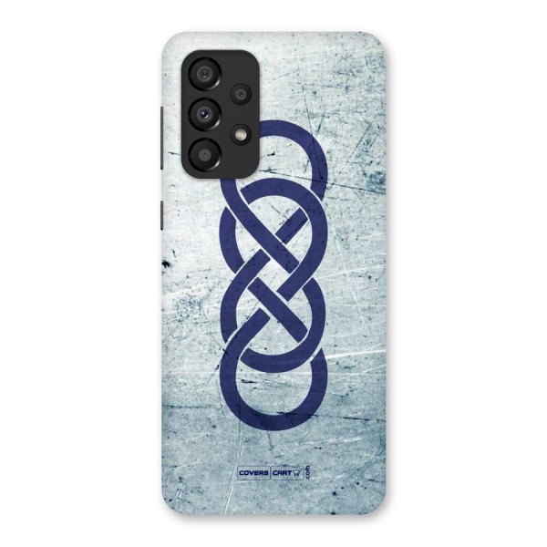Double Infinity Rough Back Case for Galaxy A33 5G