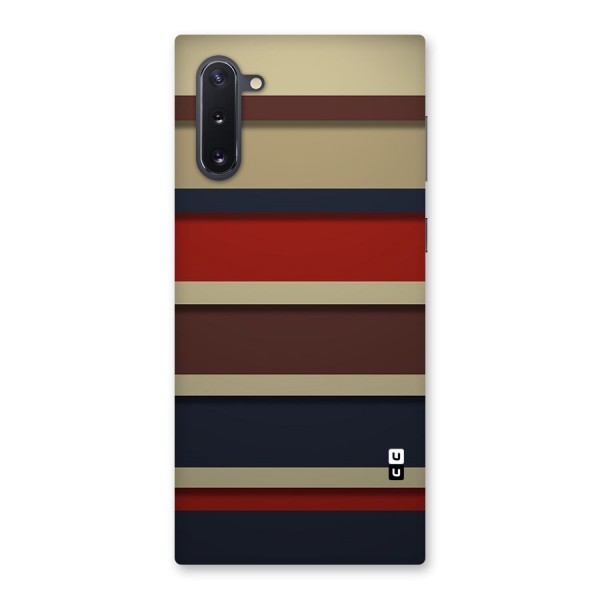 Elegant Stripes Pattern Back Case for Galaxy Note 10