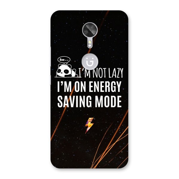 Energy Saving Mode Back Case for Gionee A1