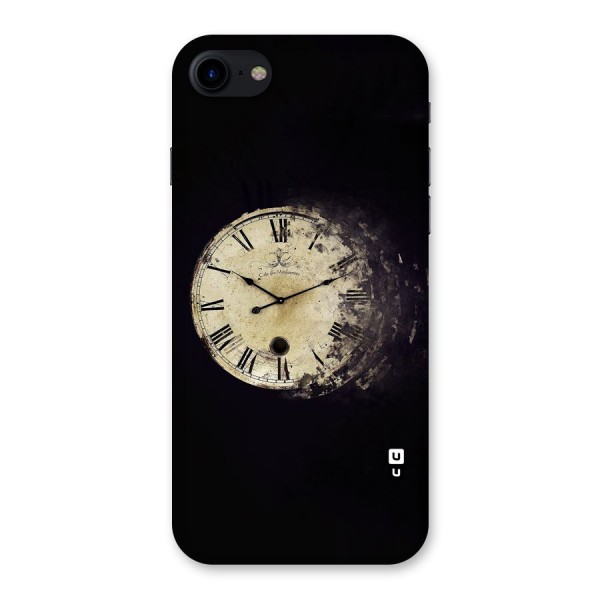 Fading Clock Back Case for iPhone SE 2020