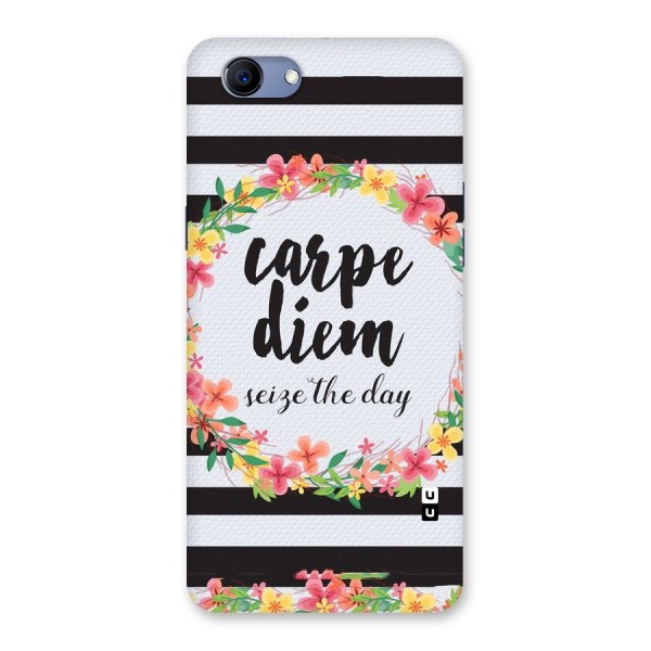 Floral Seize The Day Back Case for Oppo Realme 1