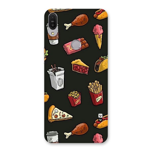 Foodie Pattern Back Case for Zenfone Max Pro M1
