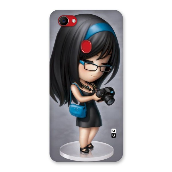 Girl With Camera Back Case for Oppo F7