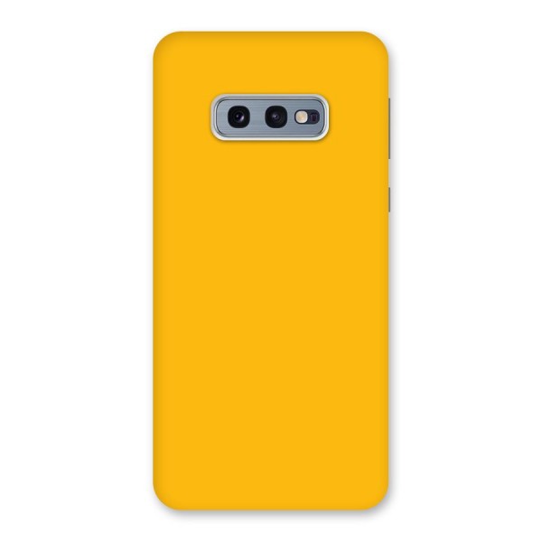 Gold Yellow Back Case for Galaxy S10e