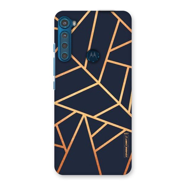 Golden Pattern Back Case for Motorola One Fusion Plus