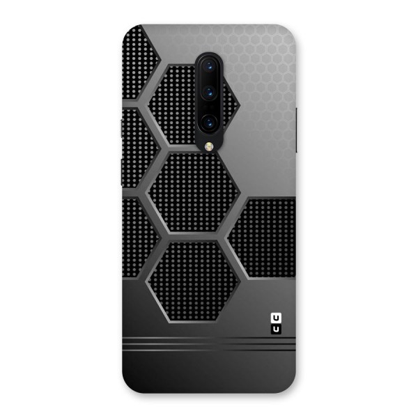 Grey Black Hexa Back Case for OnePlus 7 Pro