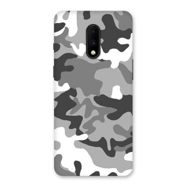 Grey Military Back Case for OnePlus 7