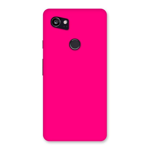 Hot Pink Back Case for Google Pixel 2 XL