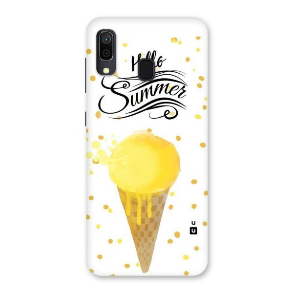 Ice Cream Summer Back Case for Galaxy M10s