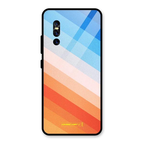 Jazzy Pattern Glass Back Case for Vivo V15 Pro