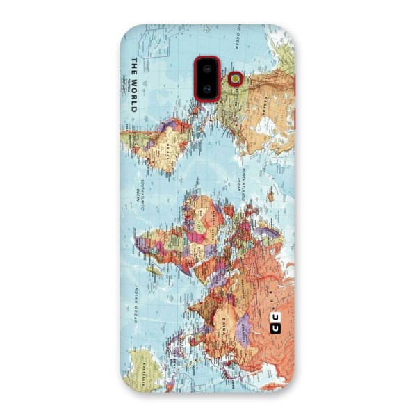 Lets Travel The World Back Case for Galaxy J6 Plus