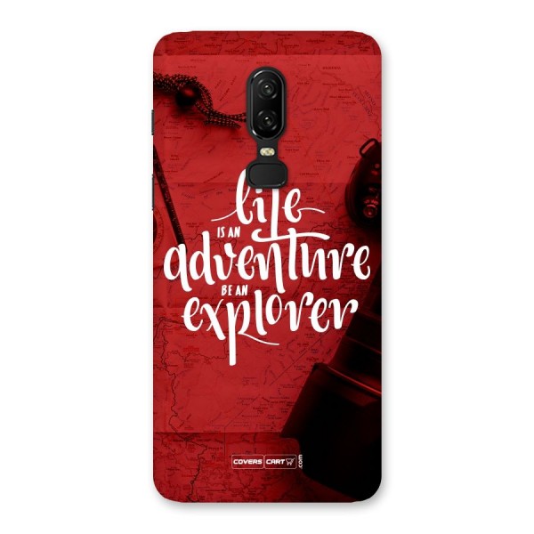 Life Adventure Explorer Back Case for OnePlus 6