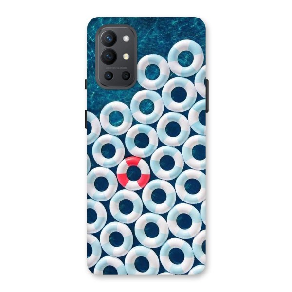 Light Blue Allure Back Case for OnePlus 9R