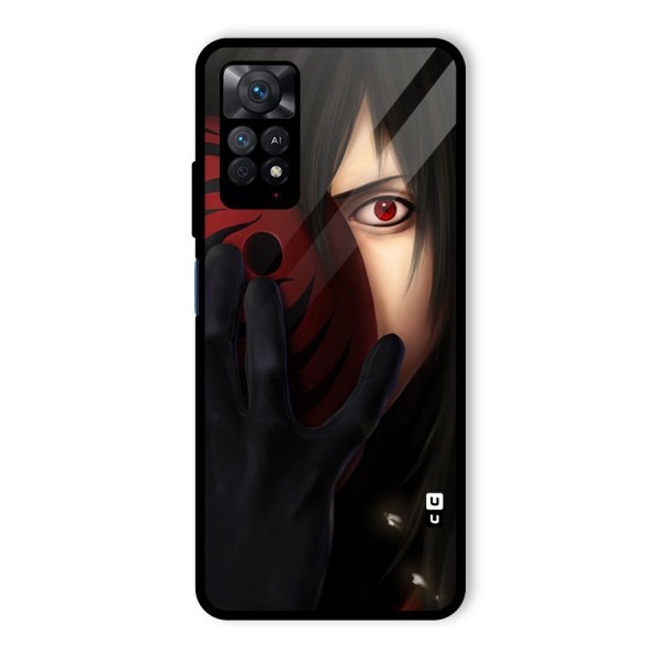 Madara Sharingan Glass Back Case for Redmi Note 11 Pro Plus 5G