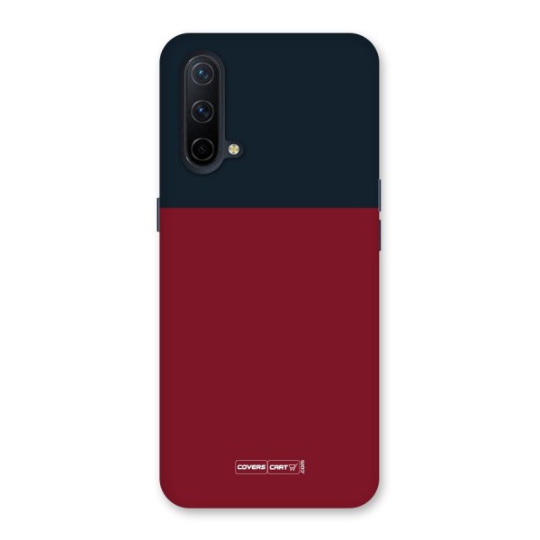 Maroon and Navy Blue Back Case for OnePlus Nord CE 5G