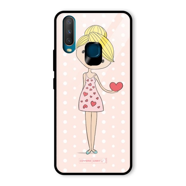 My Innocent Heart Glass Back Case for Vivo Y17