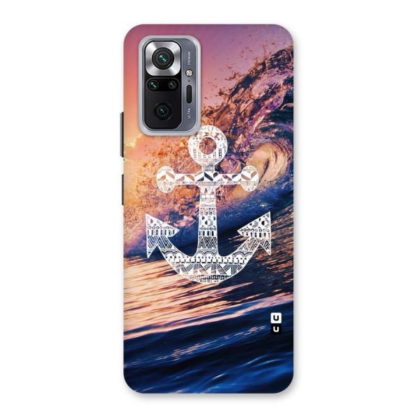 Ocean Anchor Wave Back Case for Redmi Note 10 Pro Max