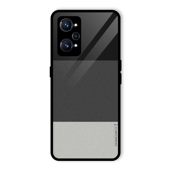 Pastel Black and Grey Glass Back Case for Realme GT Neo2