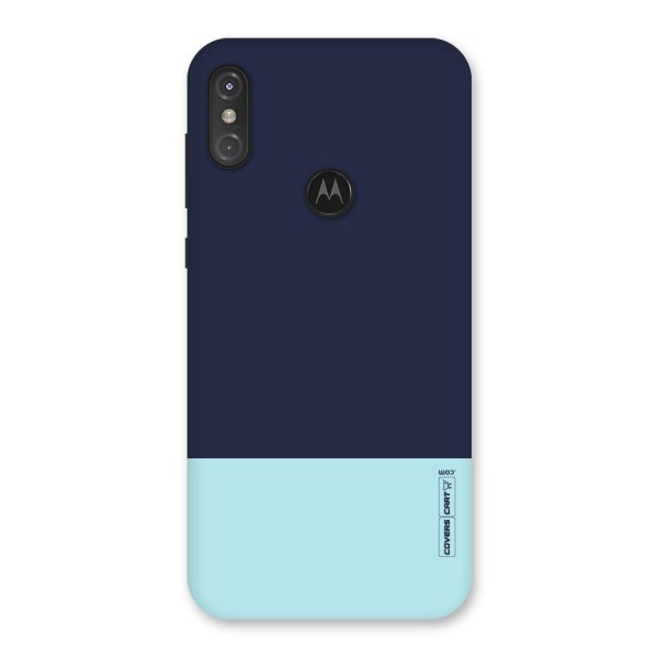 Pastel Blues Back Case for Motorola One Power