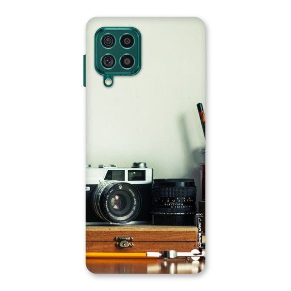 Photographer Desk Back Case for Galaxy F62