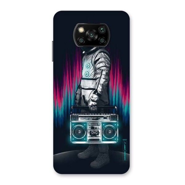 Radio Man Back Case for Poco X3