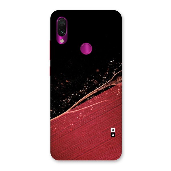 Red Flow Drops Back Case for Redmi Note 7 Pro