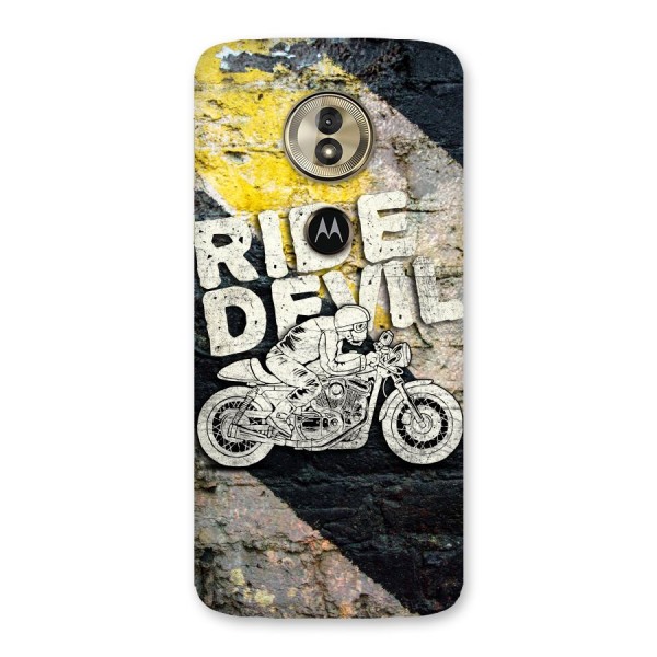 Ride Devil Back Case for Moto G6 Play