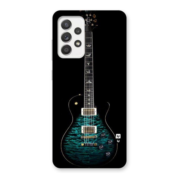 Royal Green Guitar Back Case for Galaxy A52