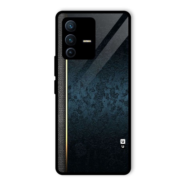 Rug Design Color Glass Back Case for Vivo V23 Pro