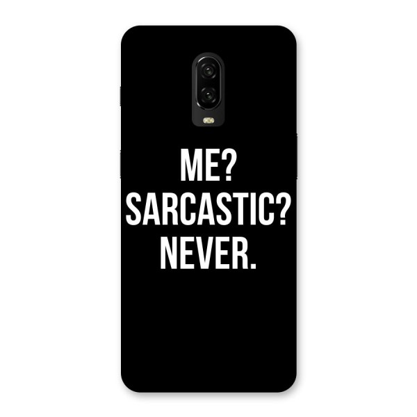 Sarcastic Quote Back Case for OnePlus 6T