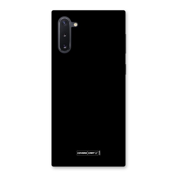 Simple Black Back Case for Galaxy Note 10