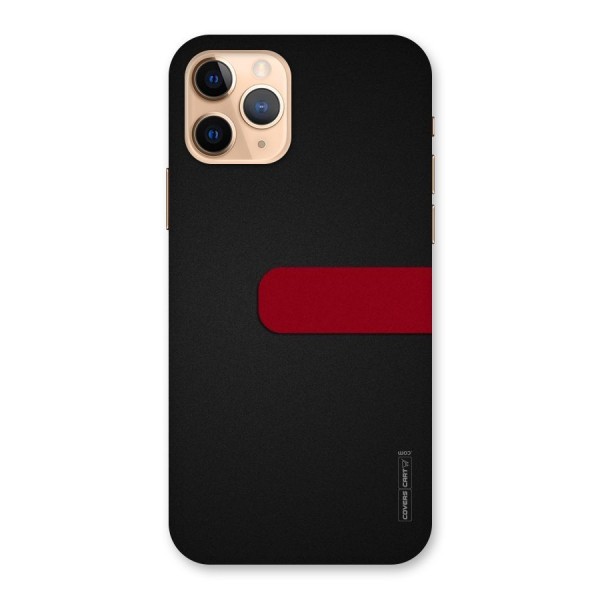 Single Red Stripe Back Case for iPhone 11 Pro
