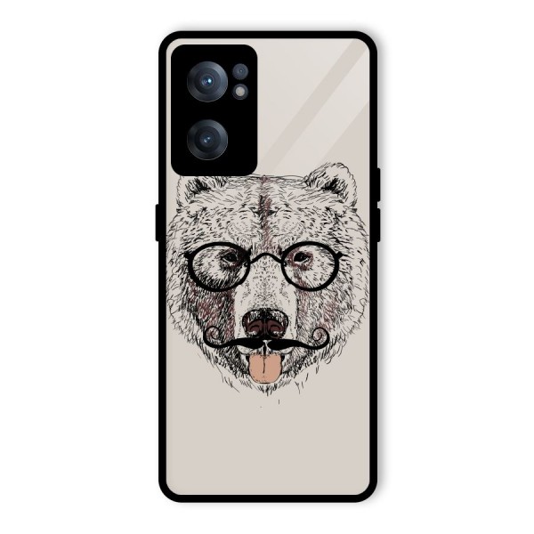 Studious Bear Glass Back Case for OnePlus Nord CE 2 5G